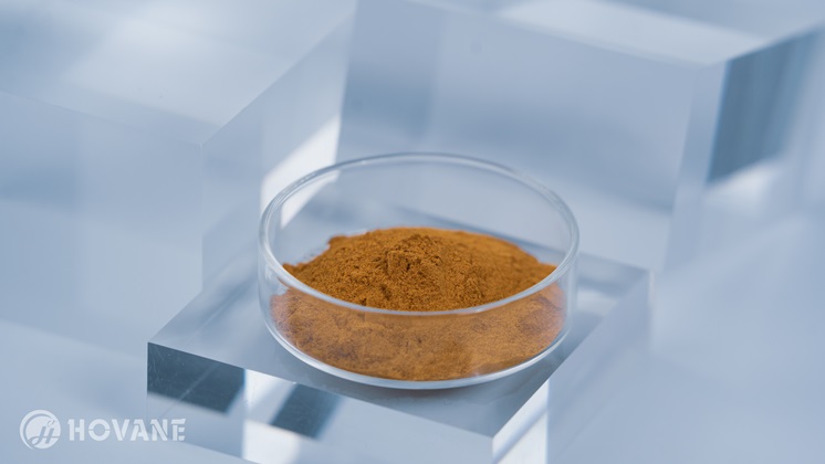 Product image of 90% 2,3,5,4′-THSG. It appears as brown powder.